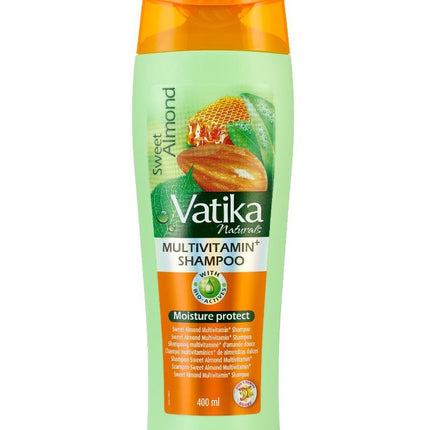 Dabur Vatika Naturals Shampoo 400 ml Sweet Almond