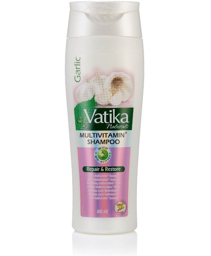 Dabur Vatika Garlic shampoo 400 ml – multivitamineshampoo met knoflook