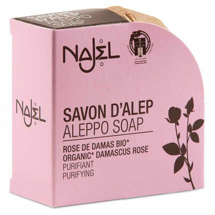 Najel aleppo zeep Damascus Roos 100g