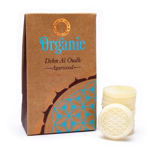 Organic Dehn Al Oudh Agarhout Wax Melts / Smeltkaarsjes (40 gram)