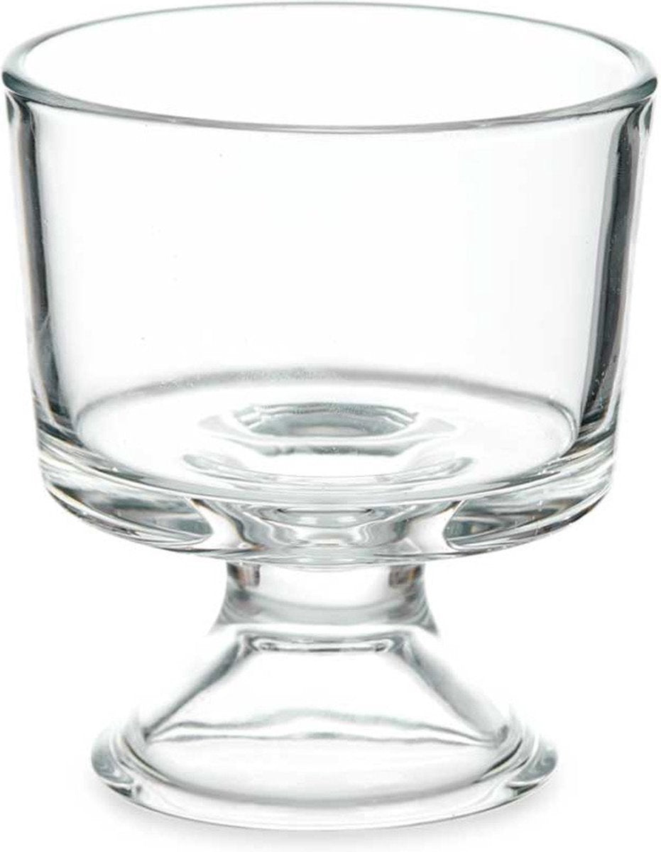 Coupes à glace/Sorbets/Desserts - lot de 6 - verre - 290 ml - sur pied - D9 cm/H10 cm