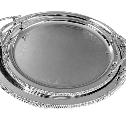 Dienblad rond met handvaten