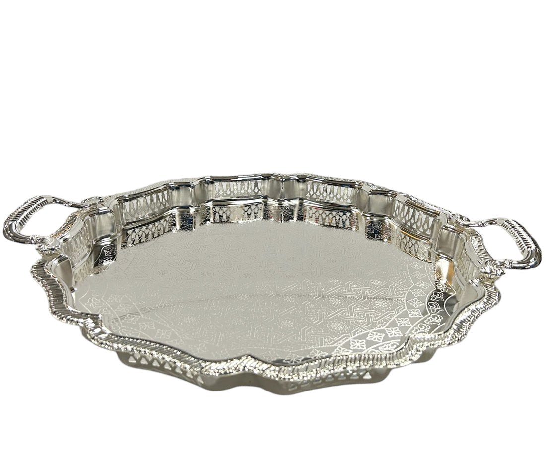 Tray with wavy high edge 44 cm - Sinia