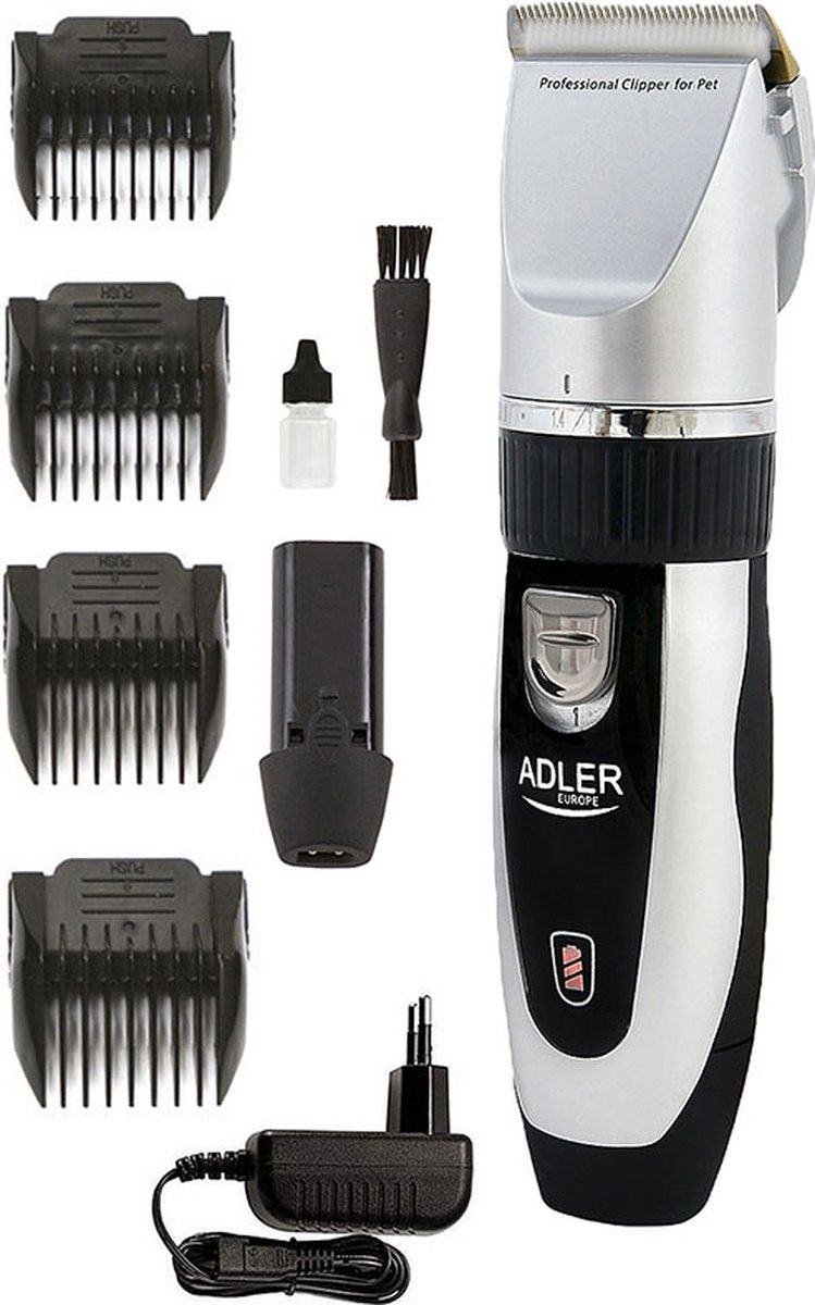 Pet Grooming Clipper With Silent Motor - 4 Attachments