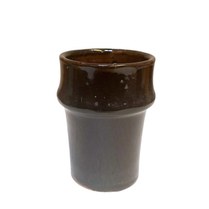 Marokkaanse Bekers – Gekleurd Aardewerk – Handgemaakt – Ø7 cm x 9.5 cm