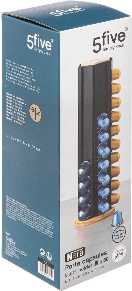 Draaibare nespresso cuphouder 60 stuks