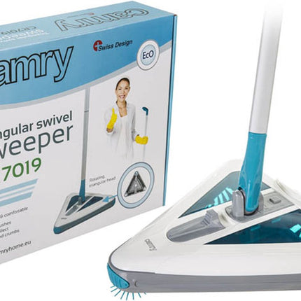 Driehoekige swivel sweeper