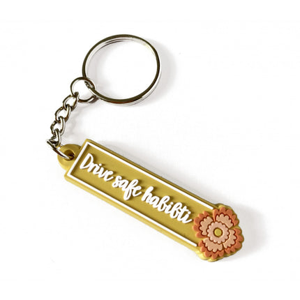 Drive safe habibti sleutelhanger