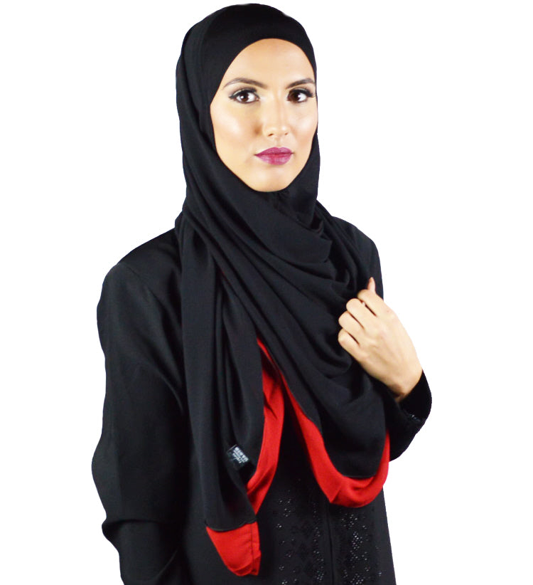Hijab Instant en Mousseline Prêt-à-porter