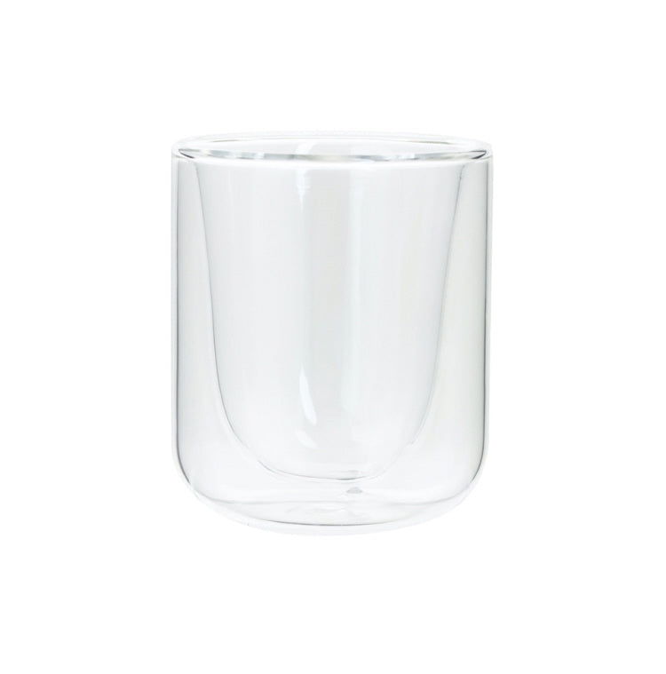 Verre à café double paroi 200 ml, transparent