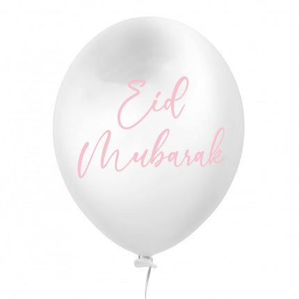 Eid mubarak ballonnen Rose gold 6 stk.