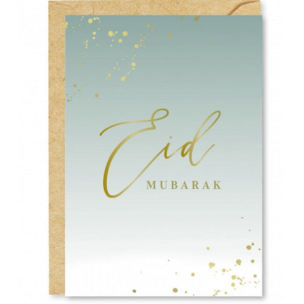 Eid Mubarak Wenskaart Mintgroen