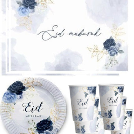 Set eid mubarak tafel set Peony