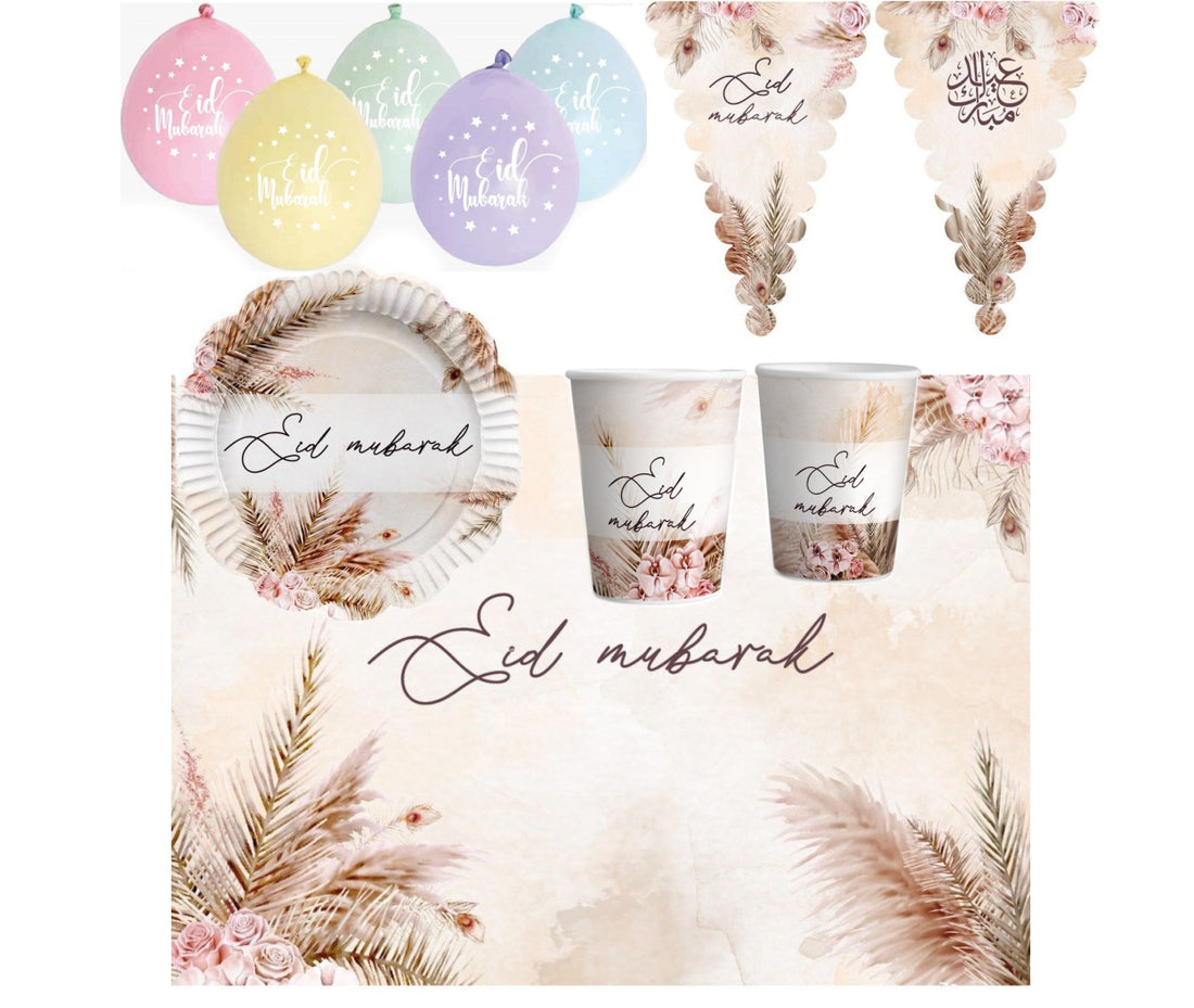 Kit de décoration complète Eid Mubarak