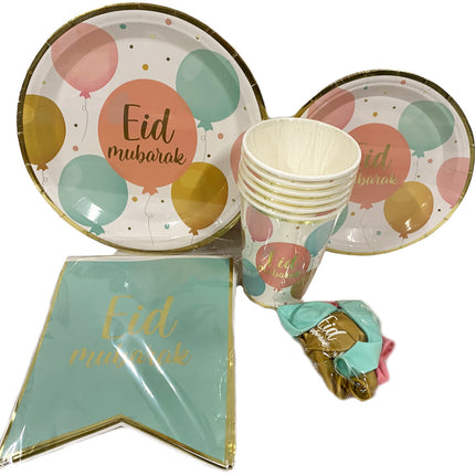 Eid mubarak decoratie - Ramadan versiering box kids