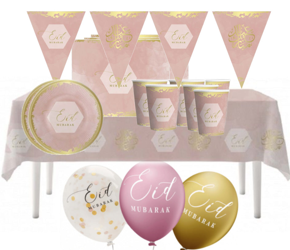 Eid Mubarak ensemble de table décorée