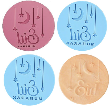 Eid mubarak fondant stempel