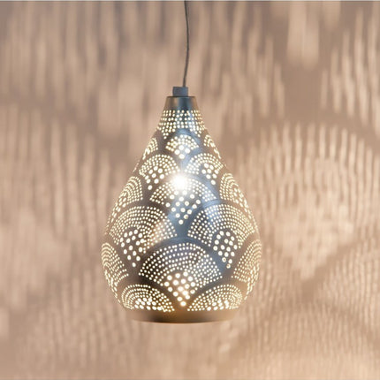 Oosterse Filigrain Elegance Mini Fan Silver