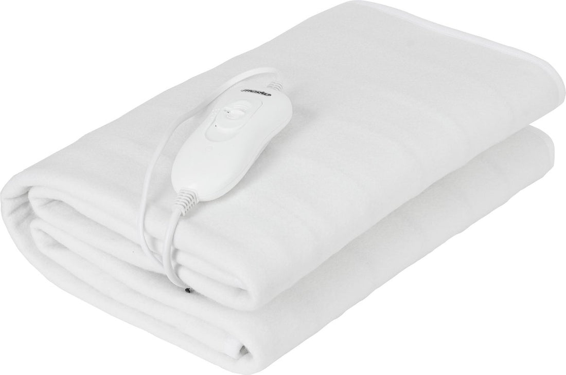 Electric blanket/pillow - 60 Watt - White - Polyester - 1 person