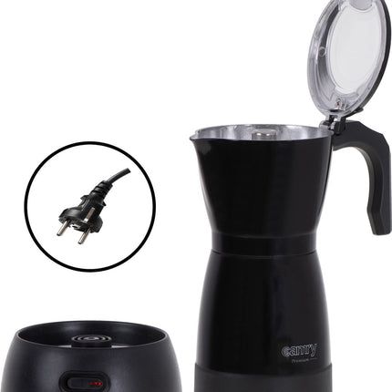 Elektrische Mokka pot - 300 ml - voor 6 kopjes