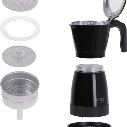 Elektrische Mokka pot - 300 ml - voor 6 kopjes