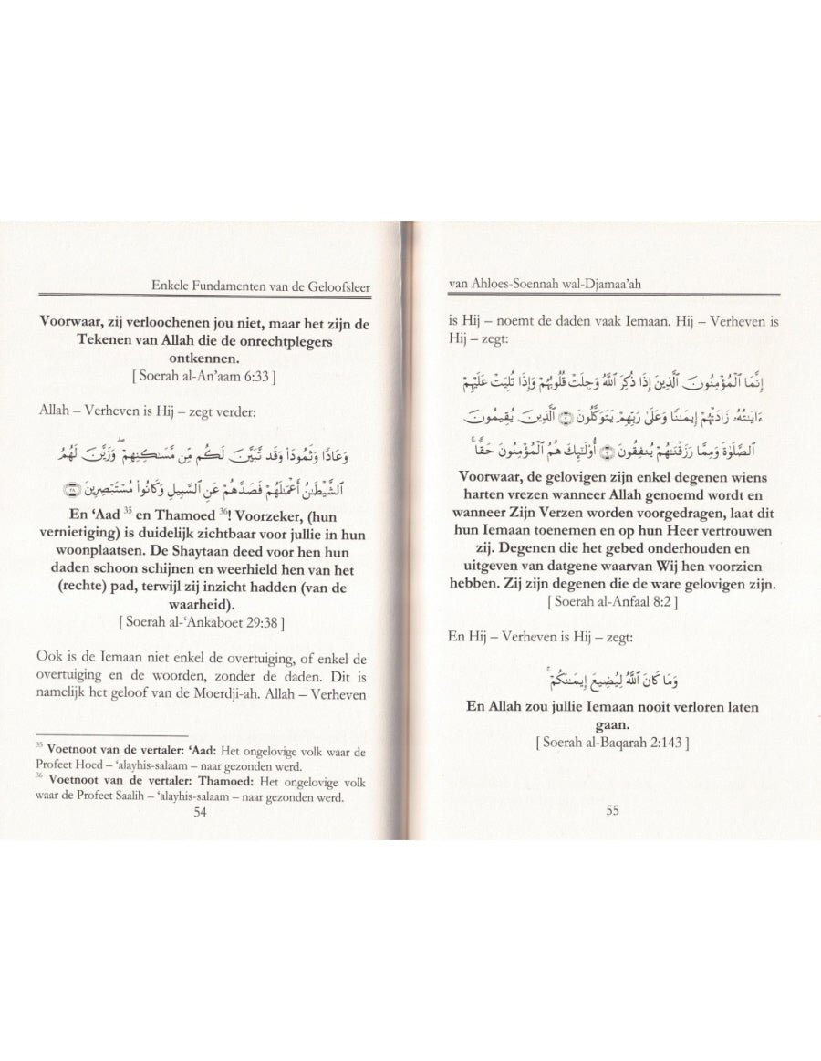 Enkele fundamenten van de geloofsleer – Saalih ibn Fawzaan, 95 pagina's – foto 3