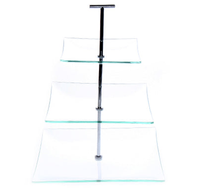 ETAGERE 25-20-15XH30CM GLAS 3 NIVEAUS