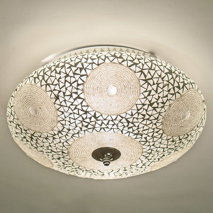 Oosterse mozaïek plafonnière kralen Ø 38 cm