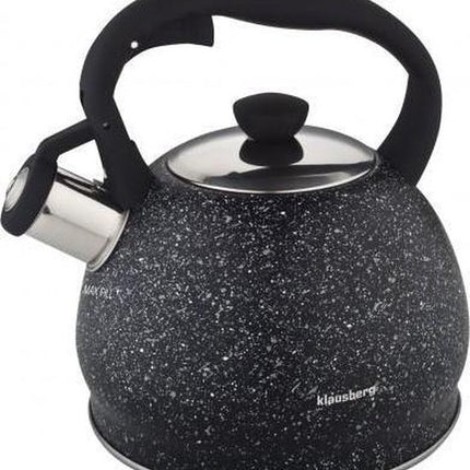 Klausberg fluitketel - 2L - rvs - alle warmtebronnen