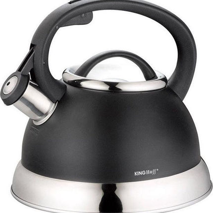 Fluitketel - 2.2 liter - RVS/INOX - met fluit