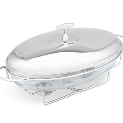 Chafing dish oval- voedsel warmer 3.2L