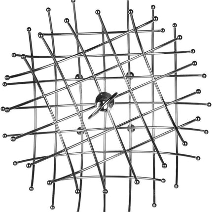 Ronde zilveren dubbele etagere fruitschaal 36 x 40 cm