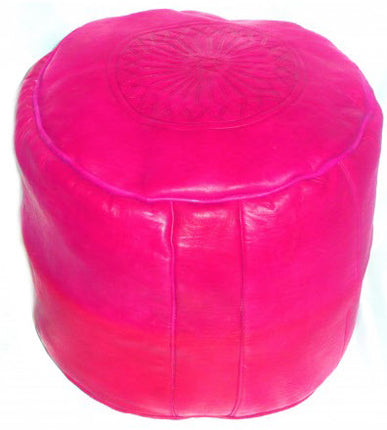 Marokkaanse Poef Fuchsia