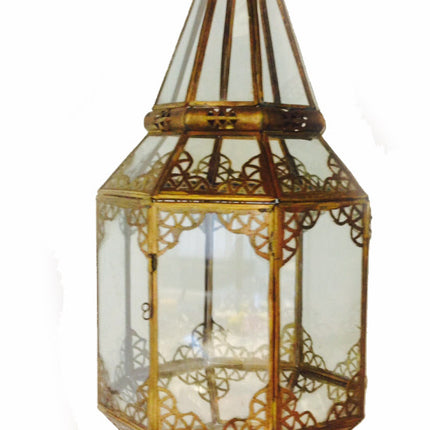 Handgemaakte Marokkaanse glaslamp
