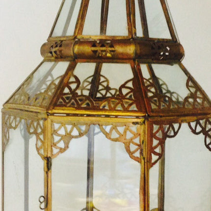 Handgemaakte Marokkaanse glaslamp