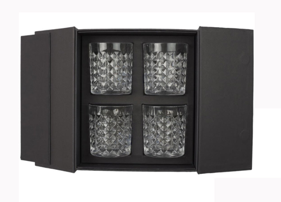 Havana glazen set van 4