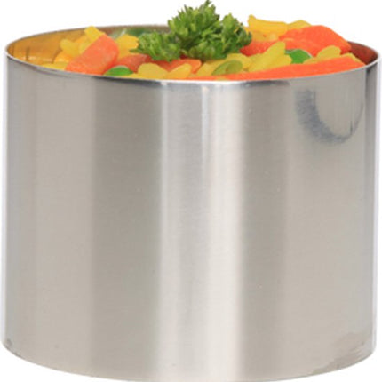 Garneercirkel rond D7CM X H5.5CM inox