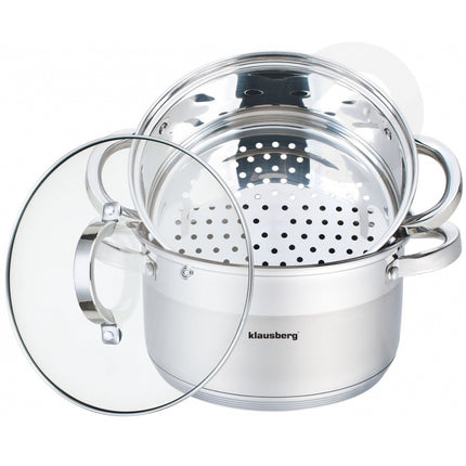 Couscouspan/ Stoompan set - Ø 24 cm - 5L