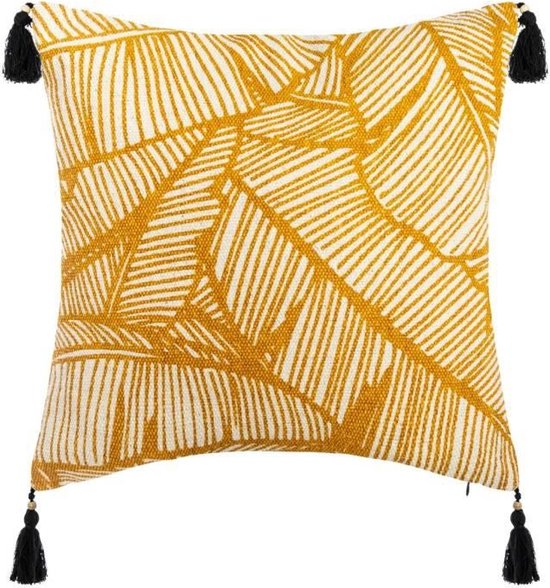 Atmosphera Créateur d'intérieur sierkussen 40 x 40 cm – geel, oker of groen – foto 3