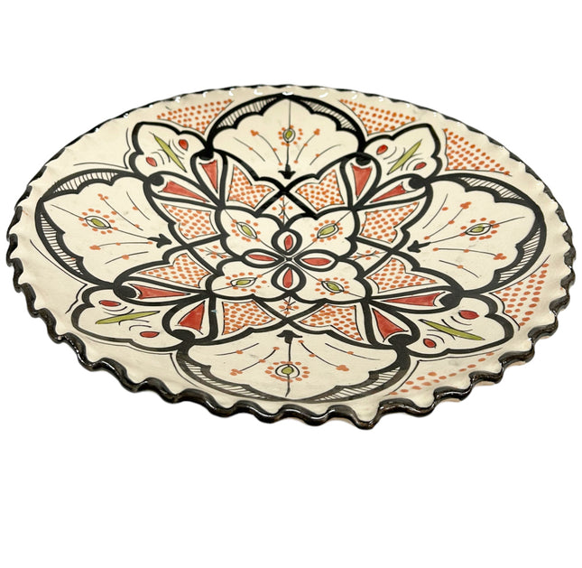 Geribbelde Marokkaanse schaal Ø35