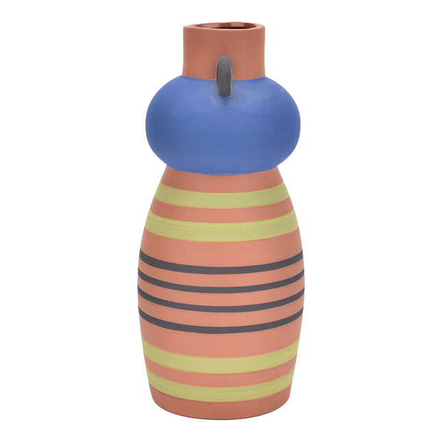 Gestreepte Bohemian Stijl Keramische Vaas