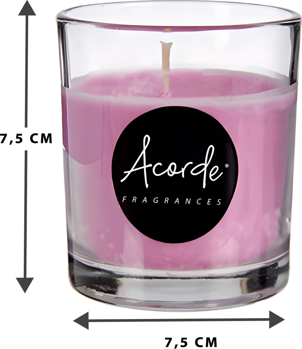 Acorde - Bougie parfumée Lavande - 30 heures de combustion