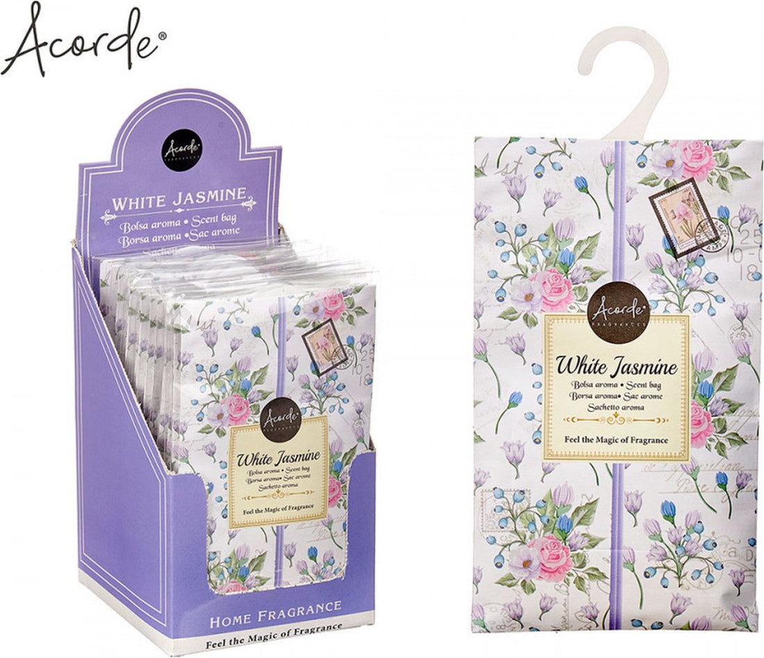 Sachets parfumés - Armoire - Désodorisant - Jasmin - 1 pièce