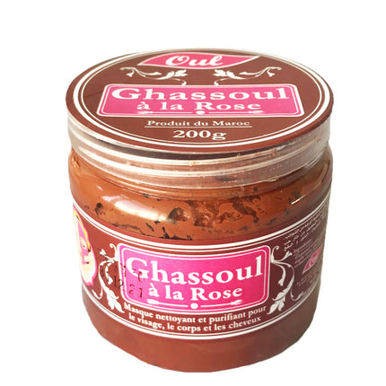 Marokkaanse Ghassoul à la rose