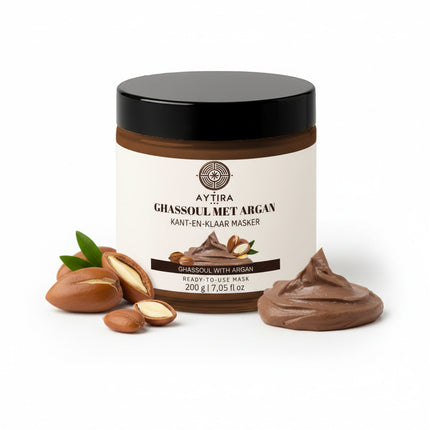 AYTiRA Ghassoul Kant-en-Klaar Masker met Argan – 200 g