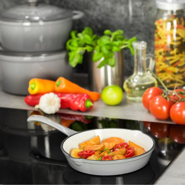 Gietijzeren koekenpan - Ø26 cm - geëmailleerd