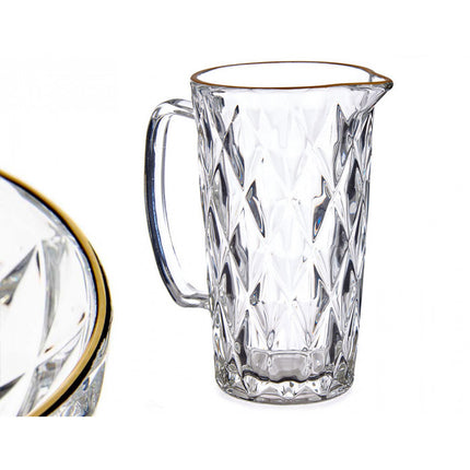 Crystal Diamond kan gouden rand 1L