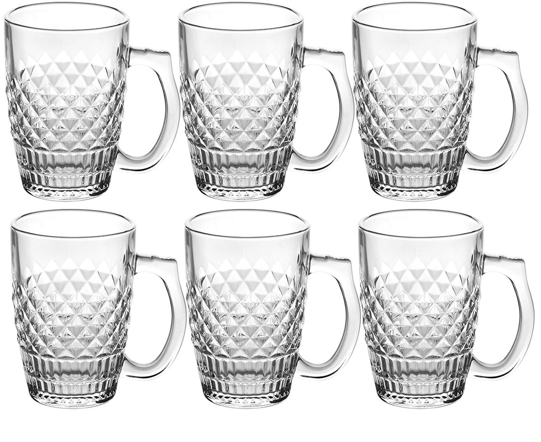 Lot de 6 verres avec anse