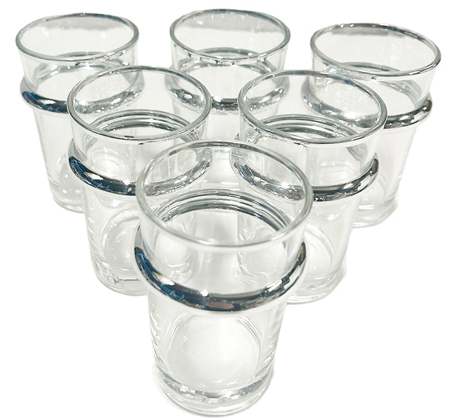 Marokkaans design Beldi glazen 6 stuks