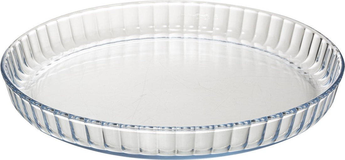 Glazen fruitcakevorm met deksel, Ø 30 cm